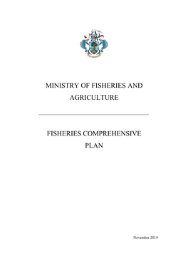 Ministry of Fisheries and Agriculture Fisheries