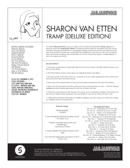 Sharon Van Etten Tramp (Deluxe Edition)