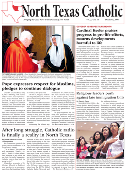 After Long Struggle, Catholic Radio Is Finally a Reality in North Texas