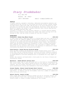 Stacy Studebaker P.O