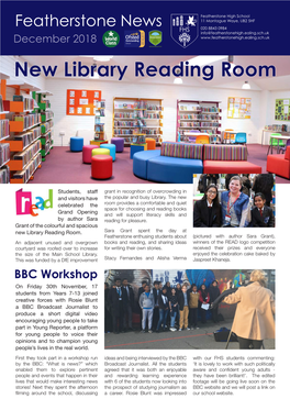 New Library Reading Room