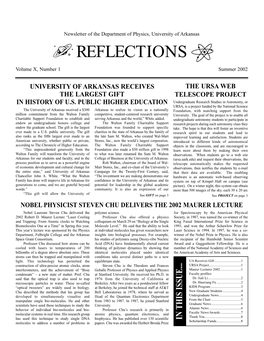 2002 Alumni Newsletter