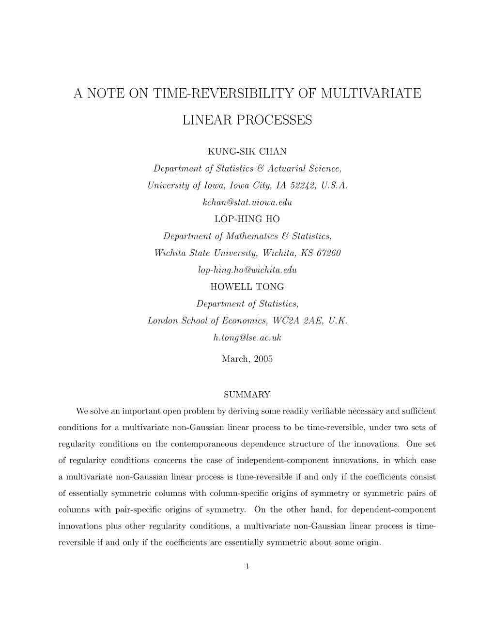A Note on Time-Reversibility of Multivariate Linear Processes