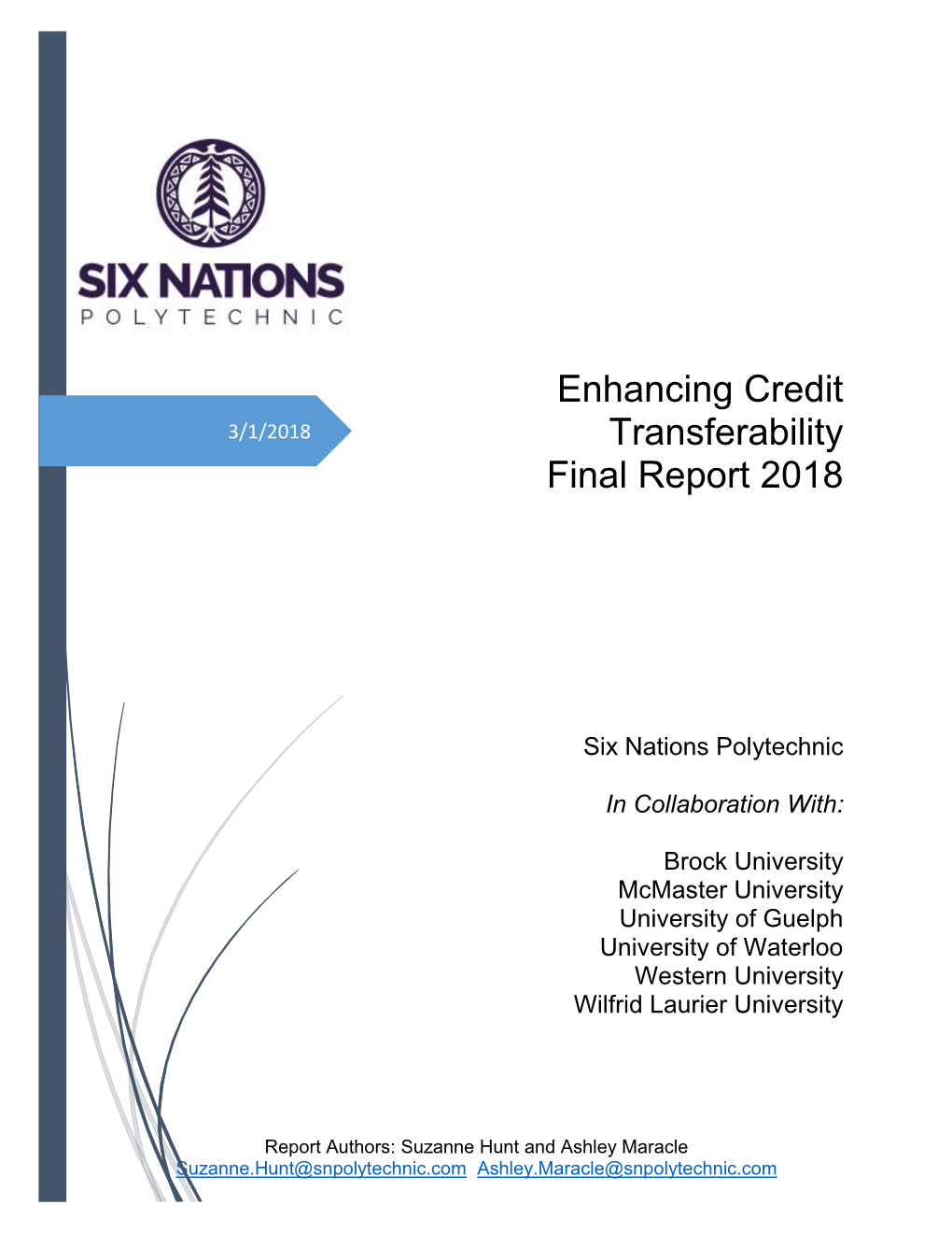 Enhancing Credit Transferability Final Report 2018