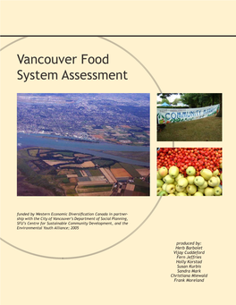 Vancouver Food System Assessment