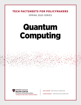 Quantum Computing Factsheet