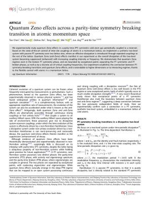 Quantum Zeno Effects Across a Parity-Time Symmetry Breaking Transition in Atomic Momentum Space