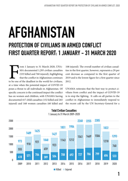 Protection of Civilians in Armed Conflict First Quarter Report: 1 January - 31 March 2020