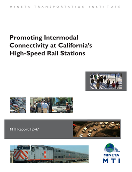 Promoting Intermodal Connectivity at California's High-Speed Rail Stations