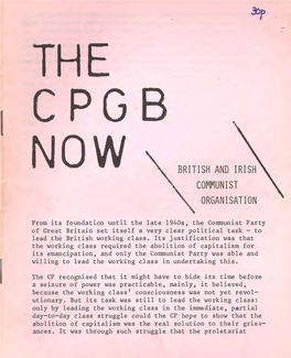Now British and Irish Communist Organisation