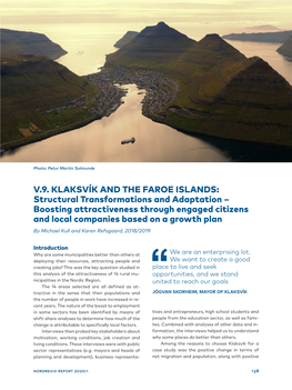 V.9. Klaksvík and the Faroe Islands