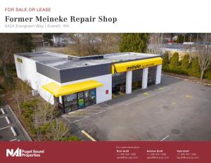 Former Meineke Repair Shop 9424 Evergreen Way | Everett, WA