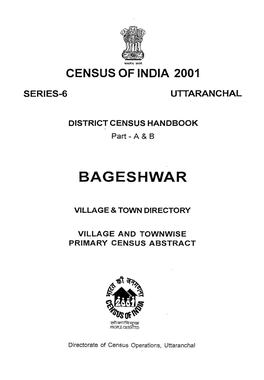 DISTRICT CENSUS HANDBOOK Part - a & B