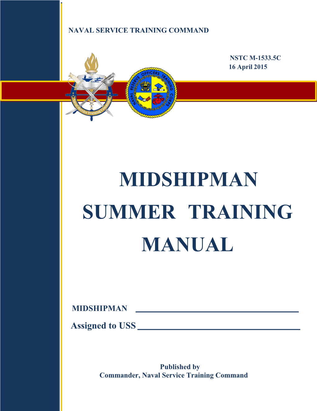 Midshipman Summer Training Manual