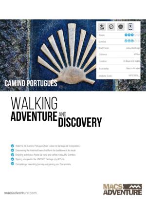 Walk the Full Camino Portugués from Lisbon to Santiago De Compostela