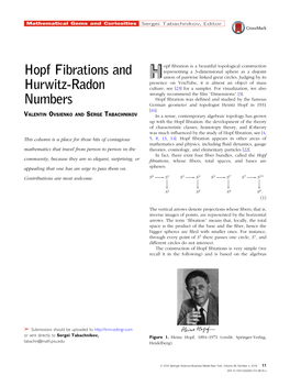 Hopf Fibrations and Hurwitz-Radon Numbers