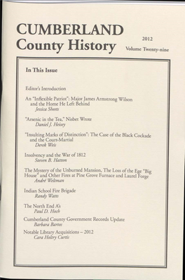 Cumberland County History