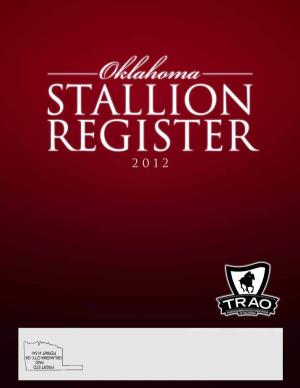 2012 Stallion Register