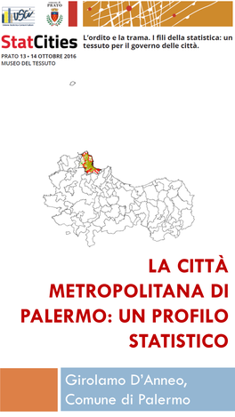 La Città Metropolitana Di Palermo: Un Profilo Statistico