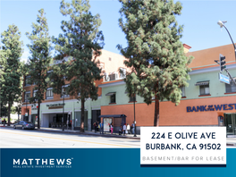 224 E Olive Ave Burbank, CA 91502