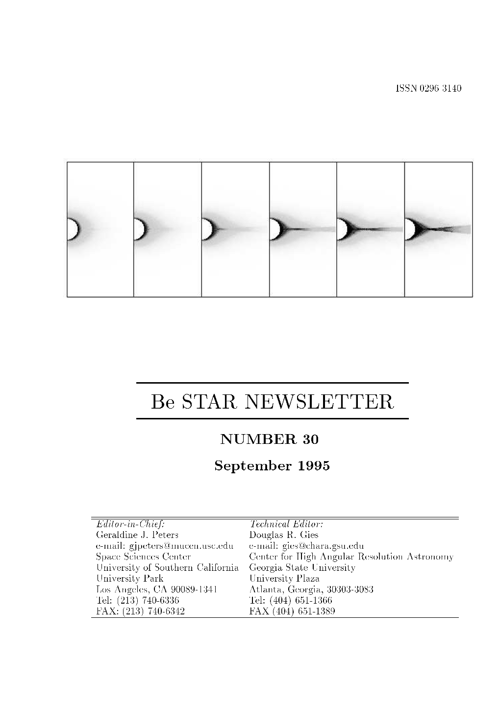 Be STAR NEWSLETTER