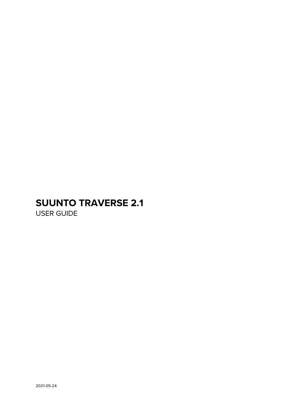 Suunto Traverse Userguide EN.Pdf