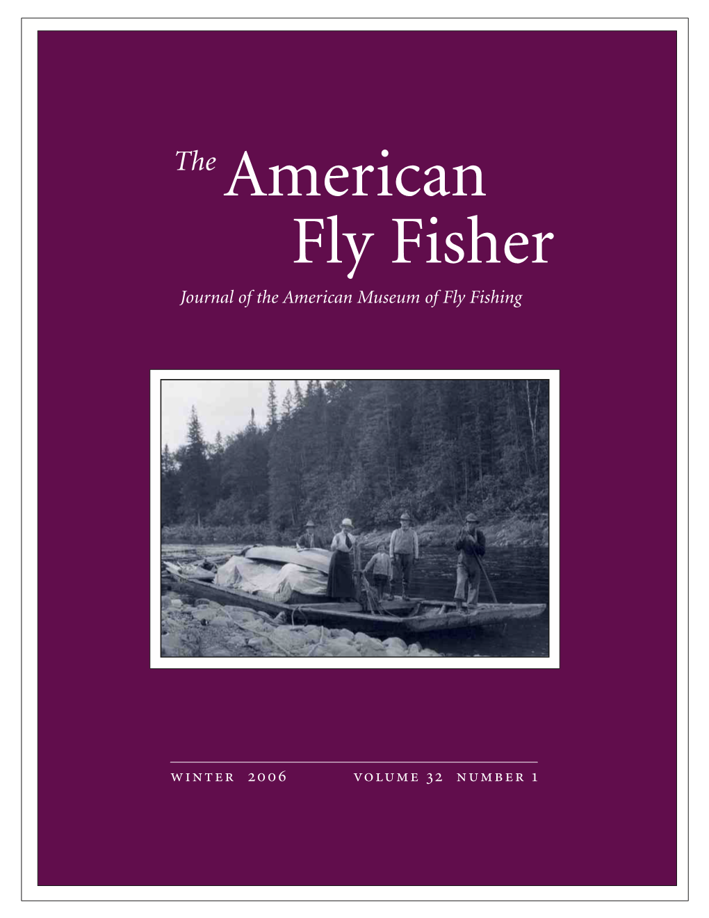 Journal of the American Museum of Fly Fishing