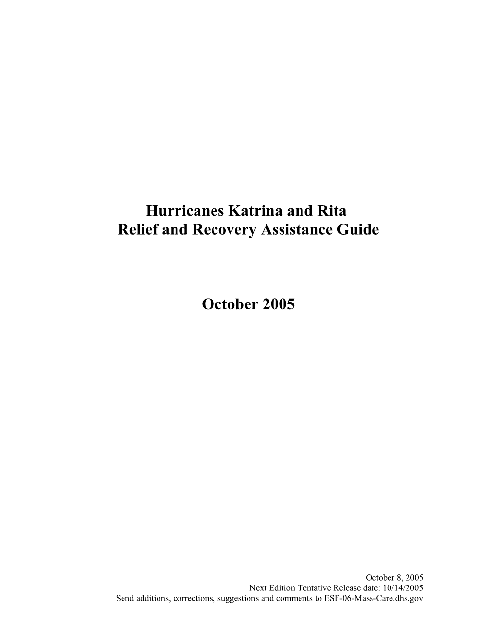 Victims Assistance Guide