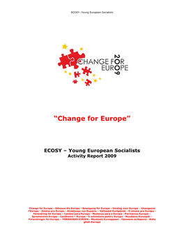 ECOSY -Young European Socialists