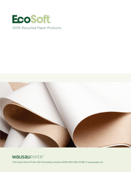 100% Recycled Paper Products