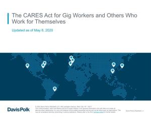 The CARES Act for Gig Workers and Others Who Work for Themselves
