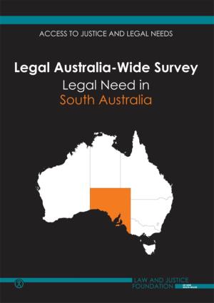 LAW Survey: Legal Need in South Australia