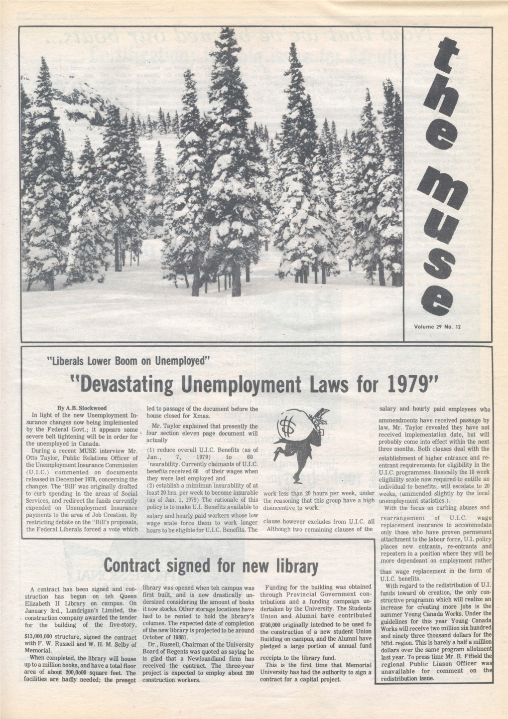 · "Devastati·Ng Unemployment Laws for 1979"