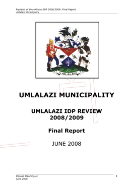 Umlalazi Municipality