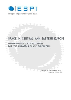 Space in Central and Eastern Europe