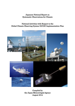 Japanese National Report on Systematic Observations for Climate