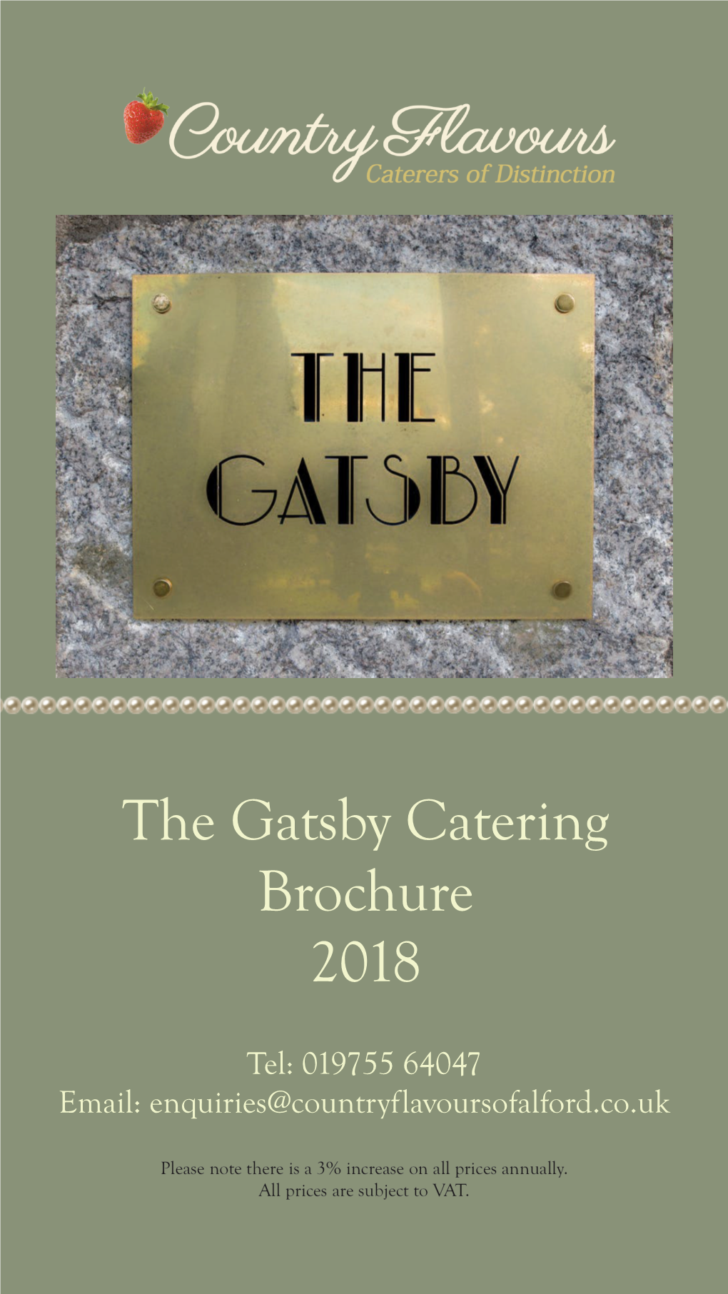The Gatsby Brochure