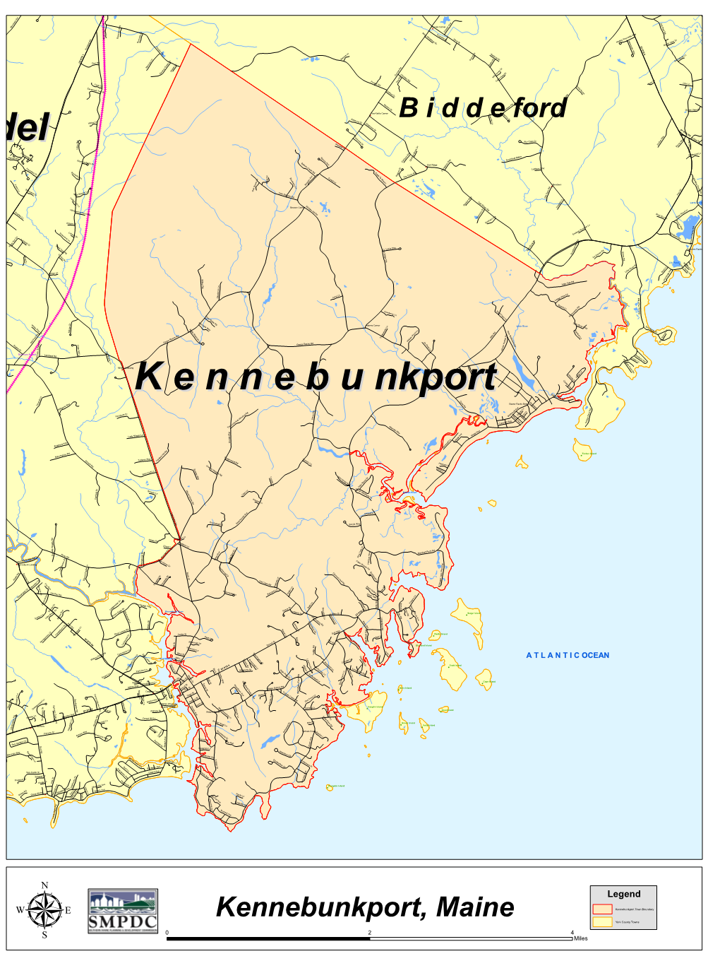 Map of Kennebunkport