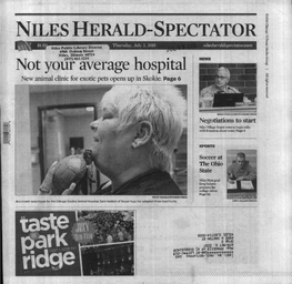 Niles Herald- Spectator (