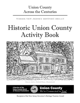 Historic Union County Activity Book