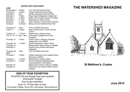 The Watershed Magazine