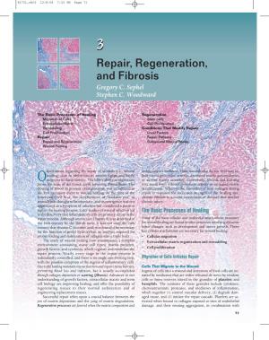 Repair, Regeneration, and Fibrosis Gregory C