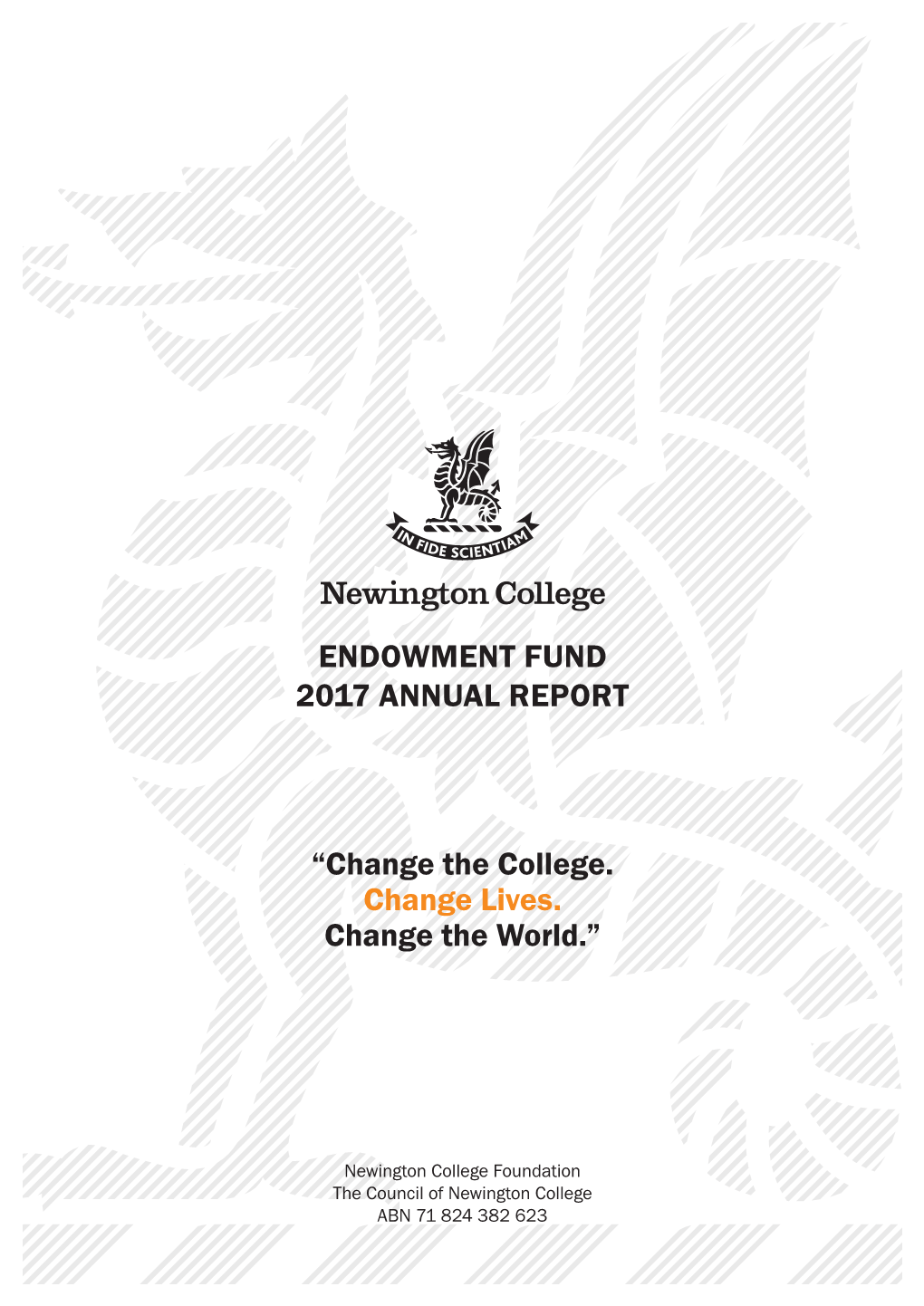 Endowment Fund 2017 Annual Report