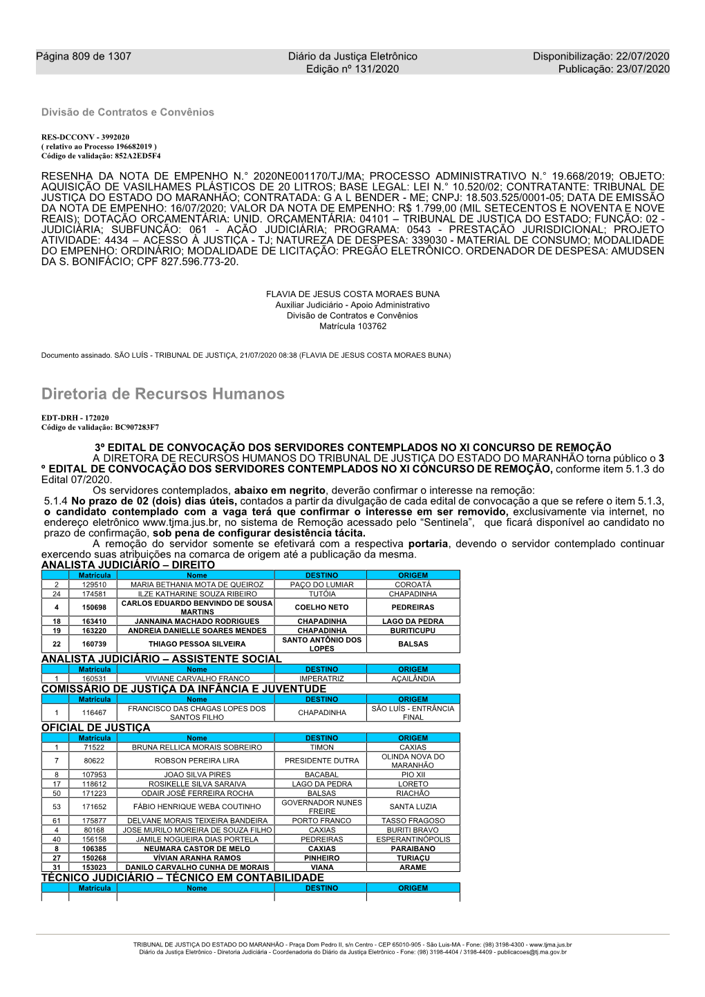 3º Edital De Convocação Dos Servidores Contemplados