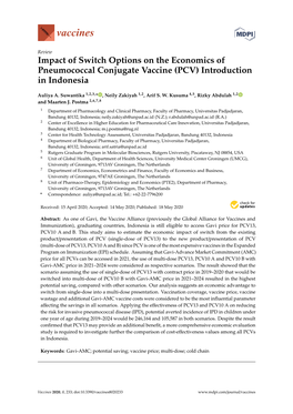 Impact of Switch Options on the Economics of Pneumococcal Conjugate Vaccine (PCV) Introduction in Indonesia