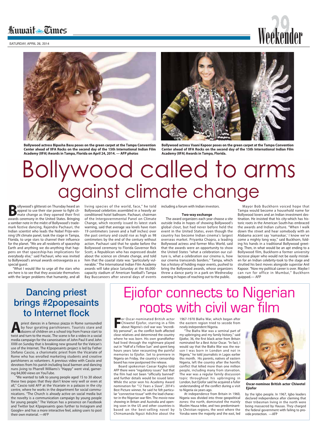 Bollywood Called to Arms