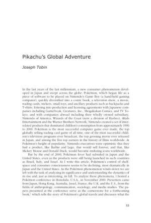 Pikachu's Global Adventure