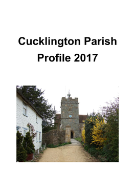 Cucklington Parish Profile 2017