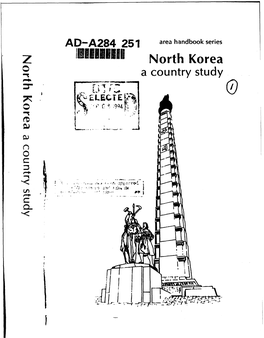 North Korea 0-A Country Study