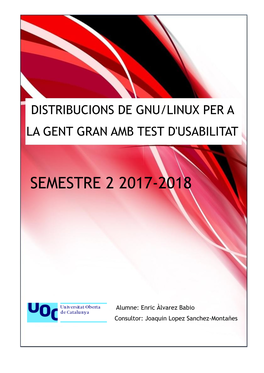 Semestre 2 2017-2018